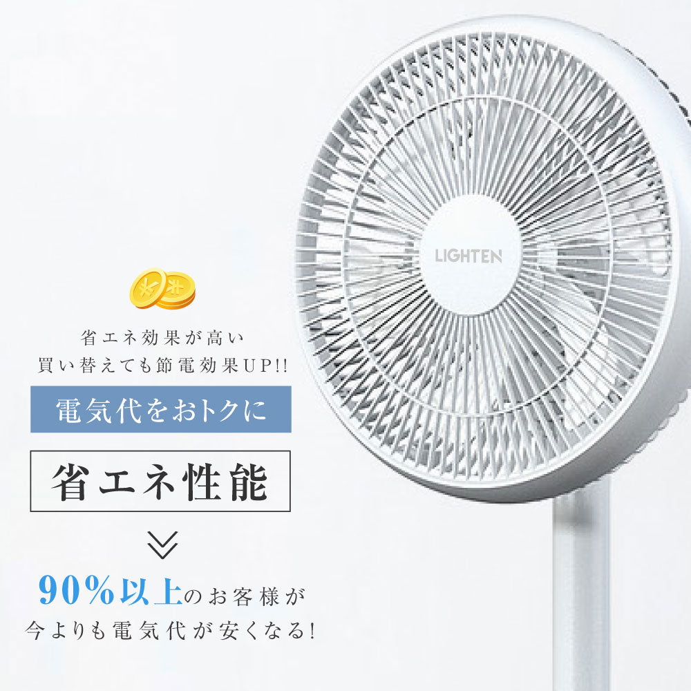 30日限定☆80%OFF で3581円!扇風機 サーキュレーター DCモーター 1台3役 リビング扇風機 省エネ 高さ調節可能 15段階風量調節 usb式 左右首振り 静音 微風 パワフル送風 リモコン付き タイマー機能 お手入れ簡単 6枚羽根 DCファン 節電 i-00022