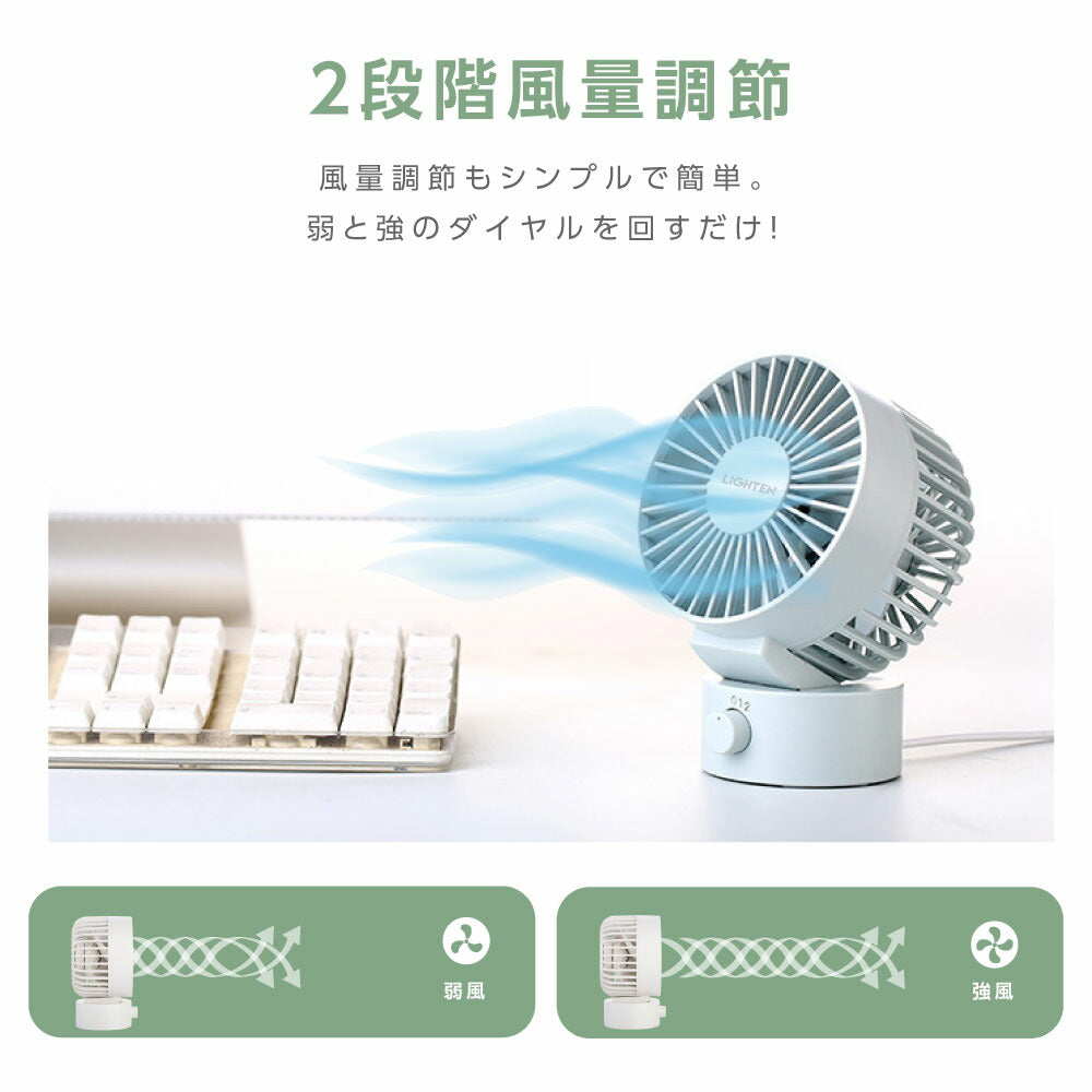 30日限定☆80%OFF で756円!卓上扇風機 usb コンパクト ミニ扇風機 風量2段階調節 静音 ポータブル 角度調節 ダイヤル式 簡単操作 携帯 小型 かわいい 軽量 ミニ ファン 静か 寝室 デスク オフェス 洗面所 アウトドア 熱中症対策 i-00041