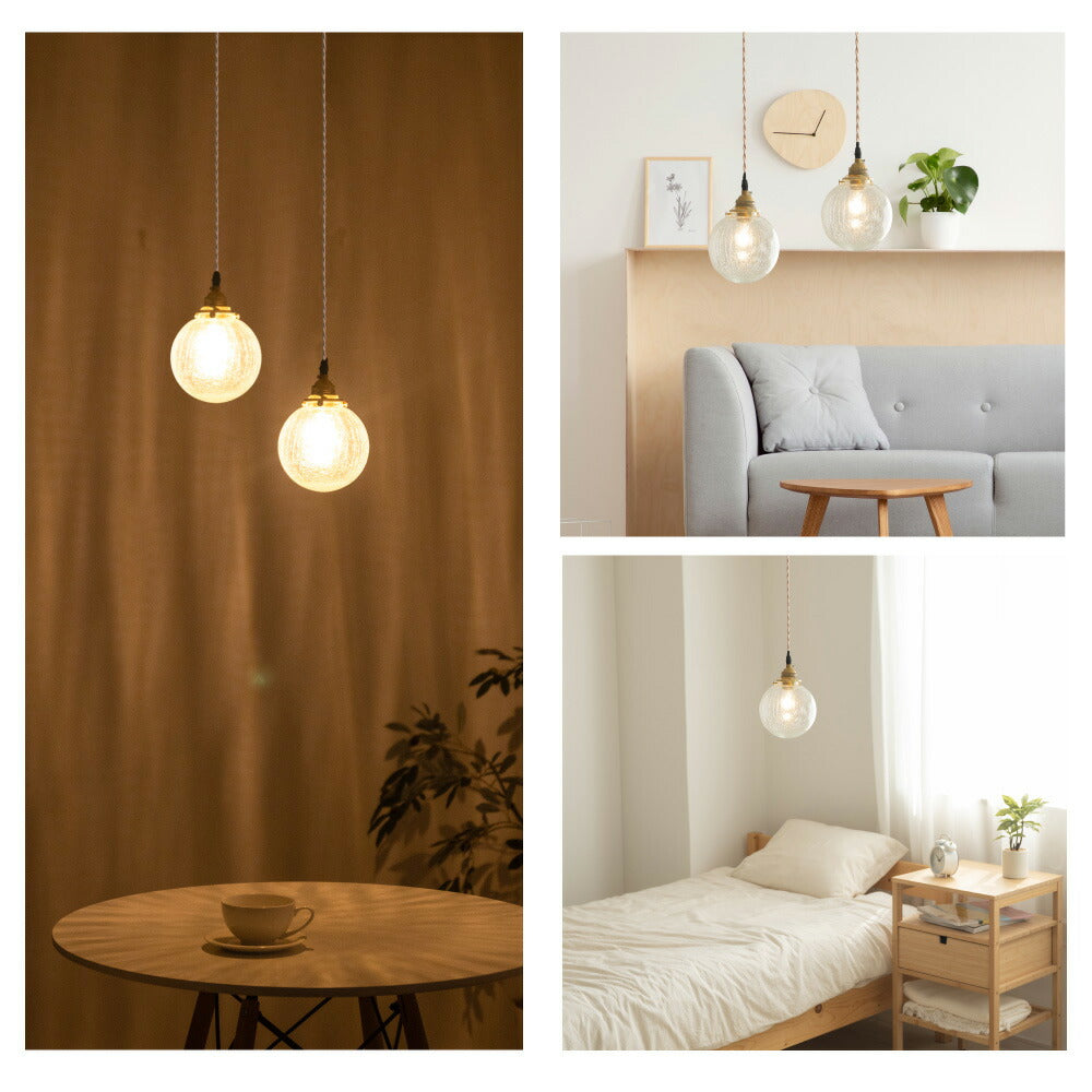 30日限定☆80%OFF で1996円!ペンダントライト 照明 おしゃれ 1灯 バブル型 照明器具 ガラス 昭和 ルームライト 北欧 シンプル インテリア リビング ダイニング キッチン 玄関 トイレ b-00027-star