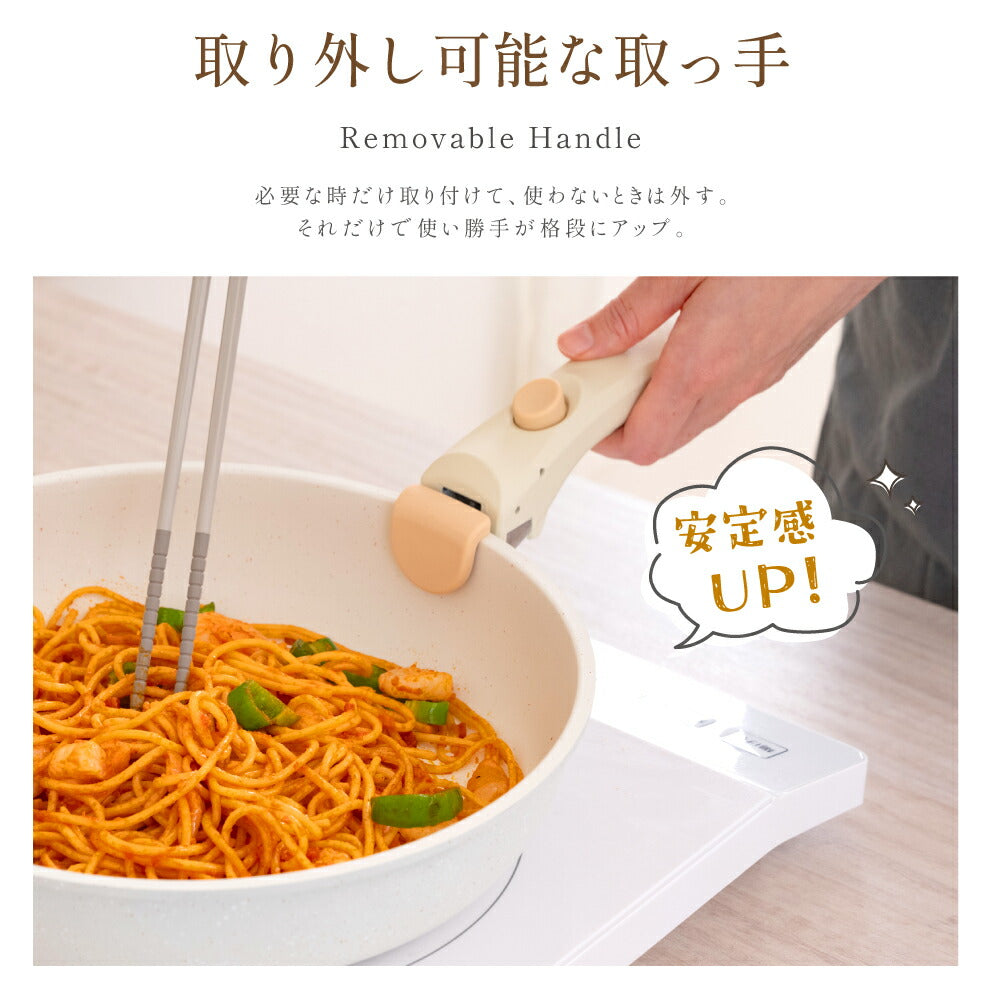【75%OFFクーポン利用で3863円】フライパン セット ih 6点 IH〜ガス火対応 取っ手が取れる 卵焼き器 ソースパン 蓋付き ふた 保存容器 冷凍 簡単調理 お弁当 蓋 鍋 軽い キッチン用品 食器 調理器具 手入れ簡単 家庭用 子供 一人暮らし c-00013