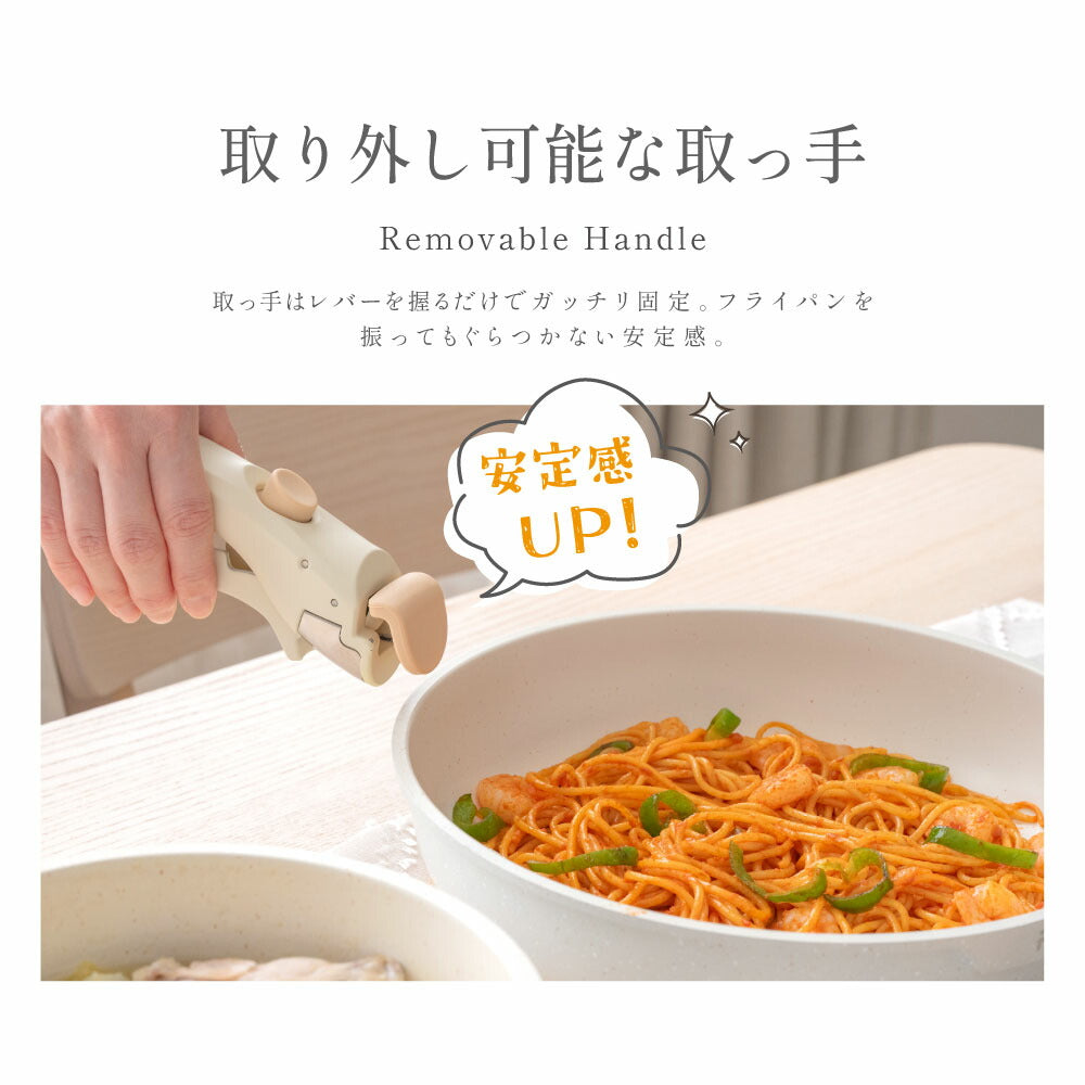 【75%OFFクーポン利用で6420円】フライパン セット ih 10点 IH〜ガス火対応 取っ手が取れる 4in1 4つ穴円形フライパン卵焼き器 ソースパン 蓋付き ふた 保存容器 冷凍 簡単調理 お弁当 蓋 鍋 軽い キッチン用品 食器 調理器具 手入れ簡単 c-00019