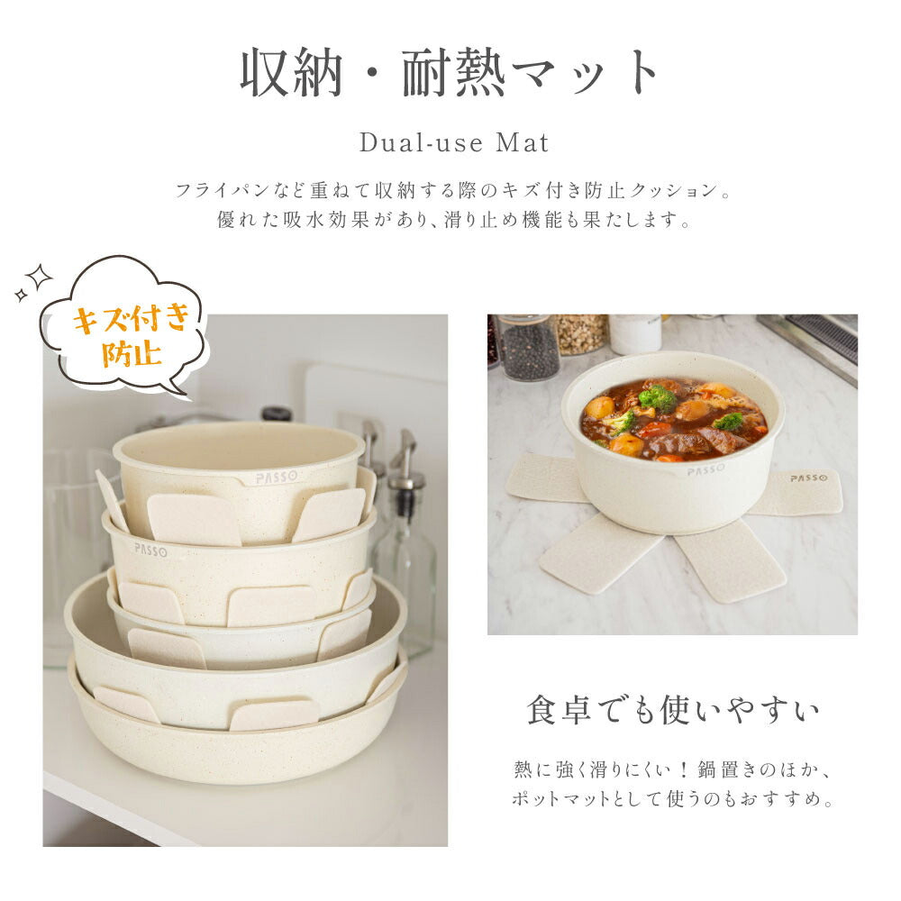 【80%OFFクーポン利用で6000円】フライパン セット ih 15点 IH〜ガス火対応 取っ手が取れる 3in1 せいろ 3つ穴円形フライパン 蒸し器 蒸し皿 卵焼き器 ソースパン 蓋付き ふた 保存容器 冷凍 簡単調理 お弁当 蓋 鍋 軽い キッチン用品 食器 c-00020
