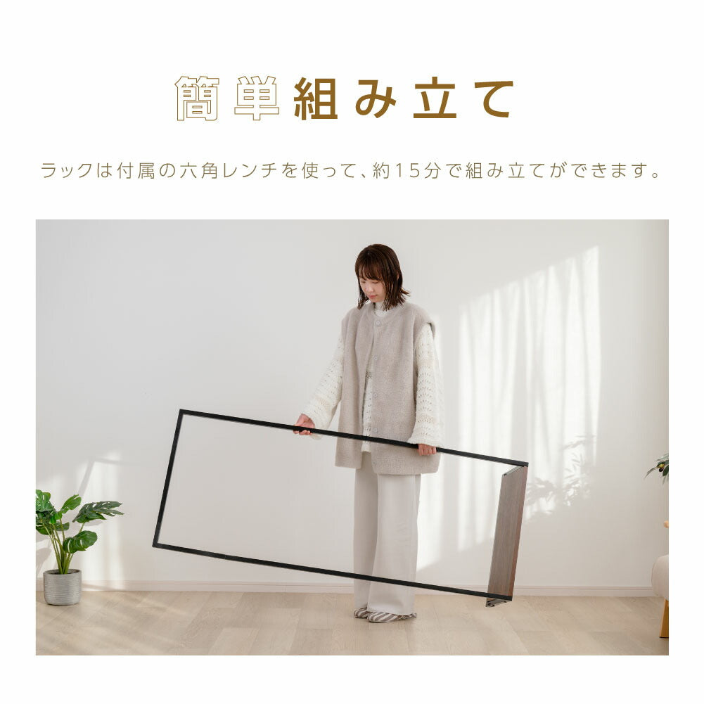 30日限定☆80%OFF で1996円!ハンガーラック シンプル ポールハンガー 幅45 幅60 スリム 収納 コート掛け 棚付き 北欧 玄関収納 衣類収納 省スペース リビング 寝室 組立簡単 f-00116