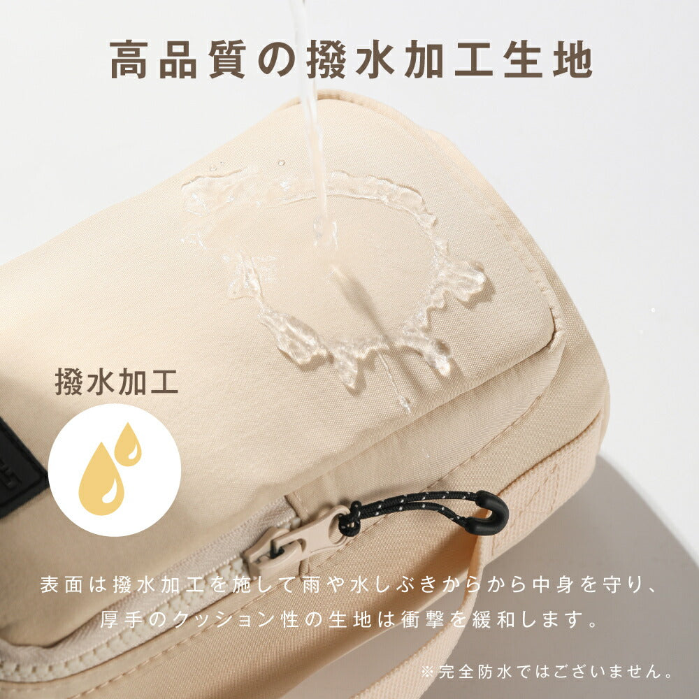 【78%OFF クーポン利用で1162円】ボトルショルダー水筒ケース スマホポーチ 3way ペットボトルホルダー 水筒カバー 撥水生地 斜め掛け水筒ホルダー ストラップ タンブラー 長さ調節可能 タオル 小物入れ アウトドア 水分補給 ライブ 運動会 f-00124