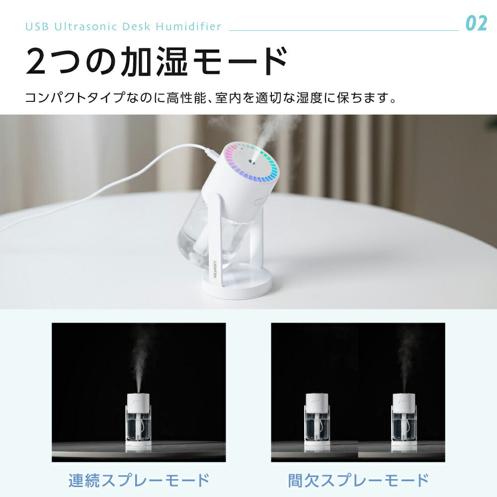 30日限定☆80%OFF で1036円!超音波 卓上加湿器 ミニ加湿器 星空ライト付き ダブルノズル 軽量 静音 USB充電式 透明タンク 280ml 長時間連続加湿 乾燥対策 持ち運び USB給電 自宅 オフィス 車載 h-00006-wh
