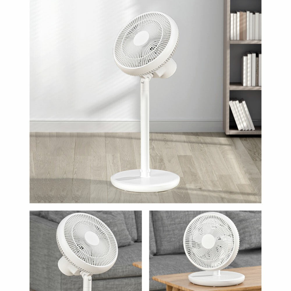 扇風機 サーキュレーター DCモーター 1台3役 省エネ usb式 ホワイト 30日限定☆80%OFF で3581円!扇風機 サーキュレーター DCモーター 1台3