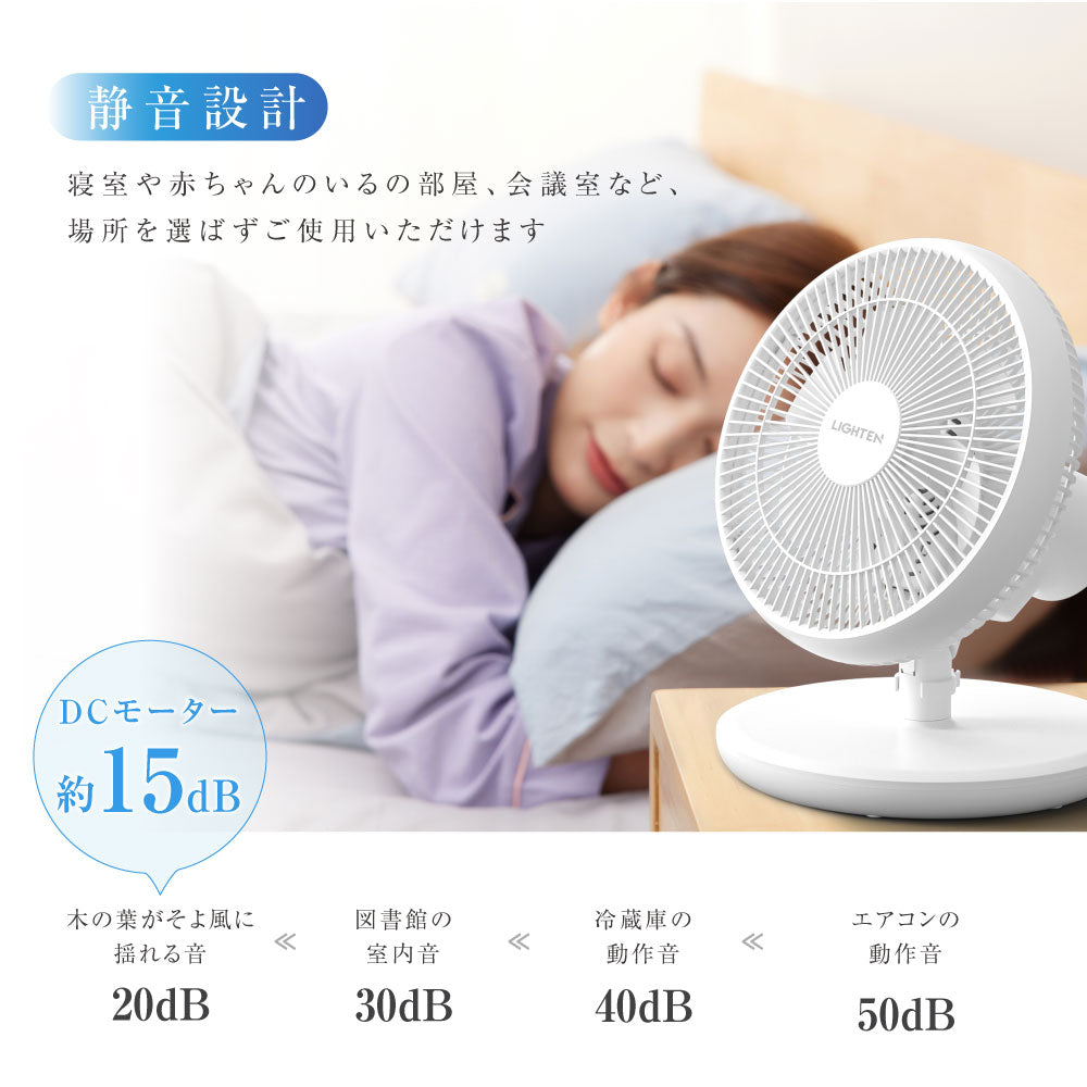 30日限定☆80%OFF で3581円!扇風機 サーキュレーター DCモーター 1台3役 リビング扇風機 省エネ 高さ調節可能 15段階風量調節 usb式 左右首振り 静音 微風 パワフル送風 リモコン付き タイマー機能 お手入れ簡単 6枚羽根 DCファン 節電 i-00022