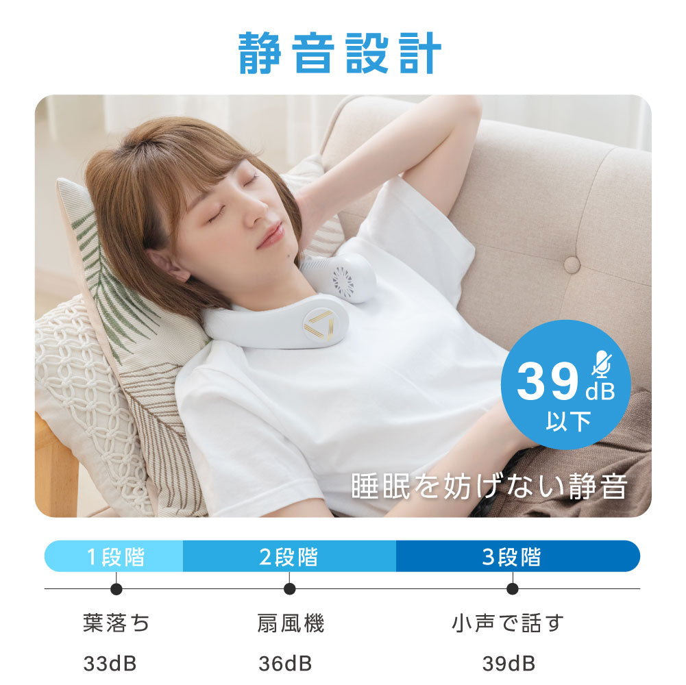 30日限定☆80%OFF で1956円!ネッククーラー 冷却 冷却プレート付 首掛け扇風機 首かけ扇風機 ネックファン 首掛けファン 首掛けエアコン ポータブルファン 軽量 羽根なし 携帯クーラー 熱中症対策 暑さ対策 便利グッズ i-00024