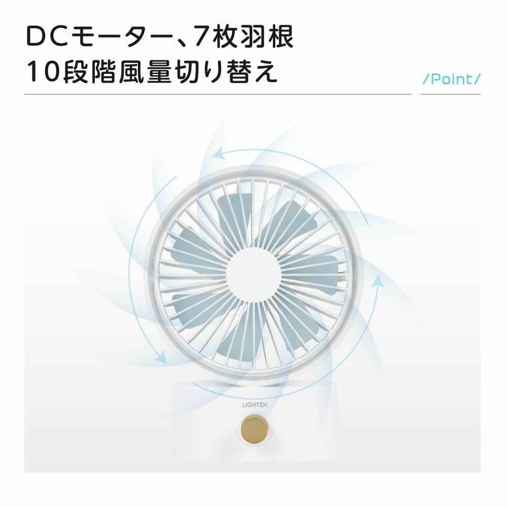 【75%OFFクーポン利用で1795円】卓上扇風機 小型 静音 USB充電式 サーキュレーター 左右自動首振り 風量10段階調整 持ち運び便利 コンパクト設計 省エネ 軽量タイプ バッテリー内蔵 デスク 寝室 アウトドア オフィスに最適 おしゃれ i-00044