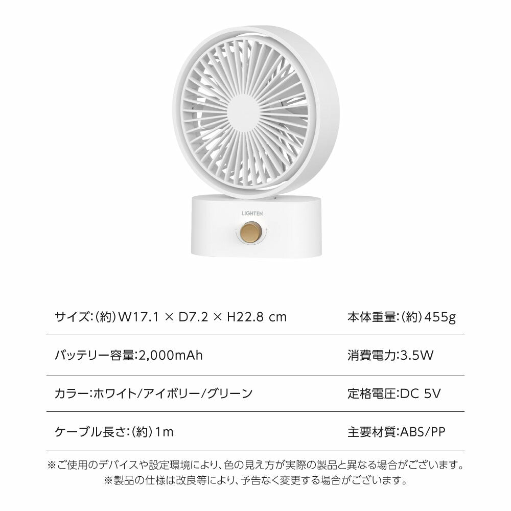 【75%OFFクーポン利用で1795円】卓上扇風機 小型 静音 USB充電式 サーキュレーター 左右自動首振り 風量10段階調整 持ち運び便利 コンパクト設計 省エネ 軽量タイプ バッテリー内蔵 デスク 寝室 アウトドア オフィスに最適 おしゃれ i-00044