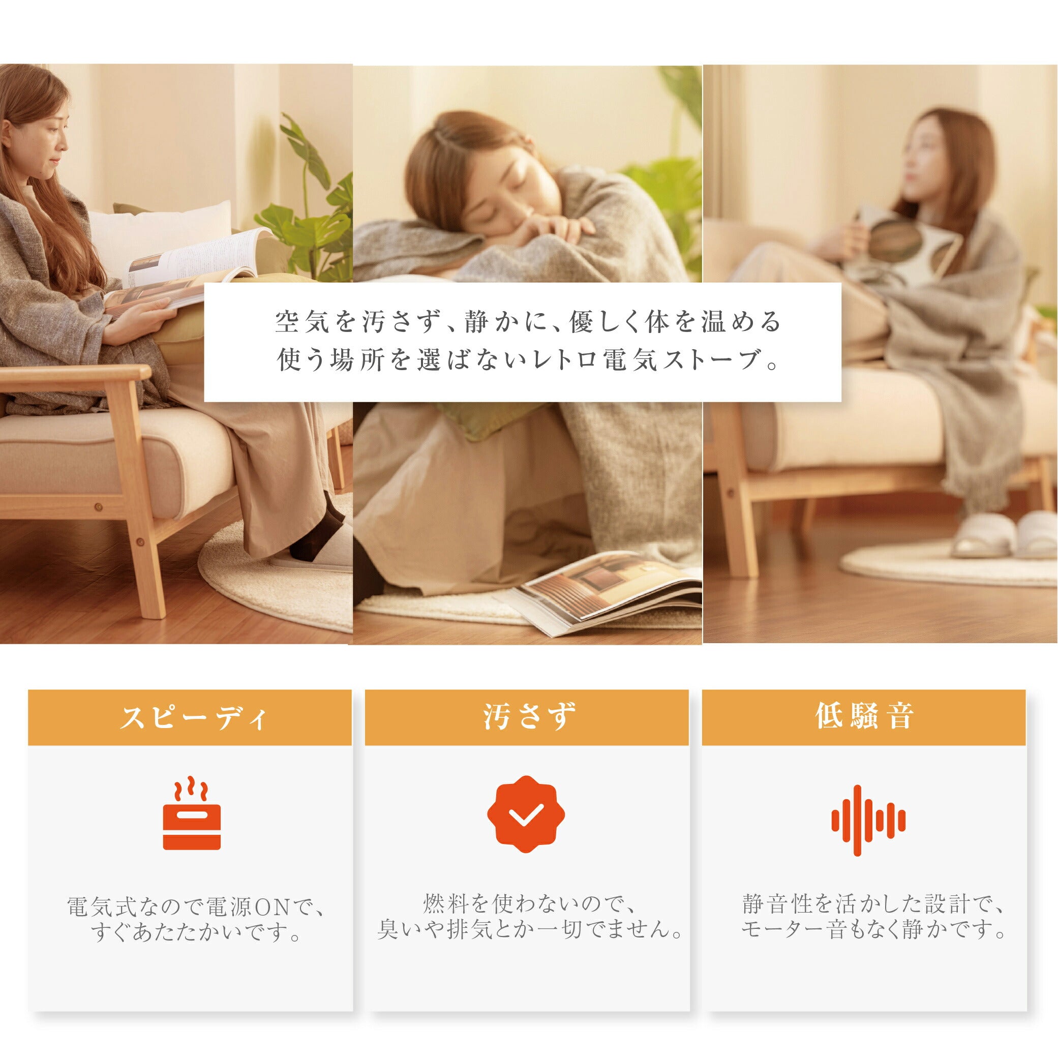 30日限定☆80%OFF で2800円!最新機種 ヒーター 電気ストーブ 電気ヒーター オフィス 省エネ 即暖 2段階調整可能 転倒自動オフ 遠赤外線 ビンテージ風 ヴィンテージ調 アンティーク調 ストーブ コンパクト 小型 暖房器具 安全 足元 360度加熱 k-00026