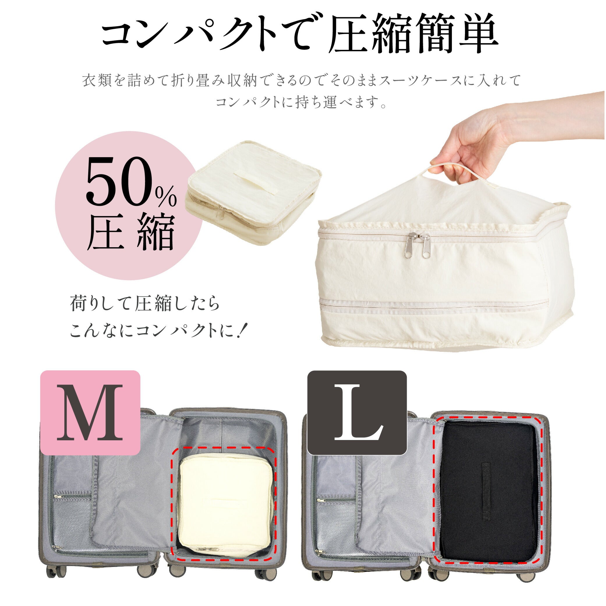 30日限定☆80%OFF で1796円!トラベルポーチ 吊り下げ 圧縮 インナーバッグ 4段式 衣類ラック 収納 旅行 出張 クローゼット 省スペース 大容量 衣装ケース l-00034
