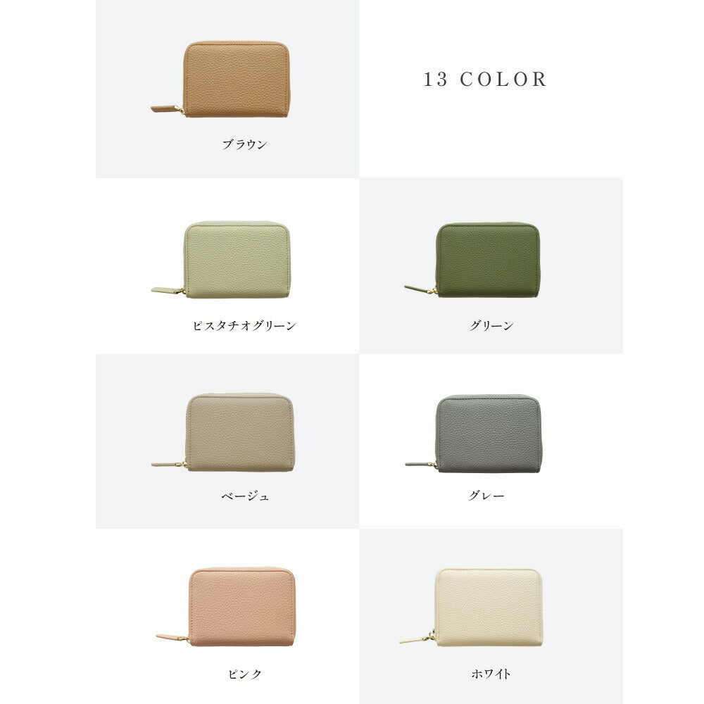 【78%OFF クーポン利用で810円】ミニ財布 レディース 多機能財布 二つ折り財布 本革 牛革 13色 レディース ミニウォレット 小さい財布 小銭入れ ボックス型 カードケース コンパクト 財布 軽い 薄い 磁気 スキミング防止 名刺入れ 可愛い誕生日 l-00045