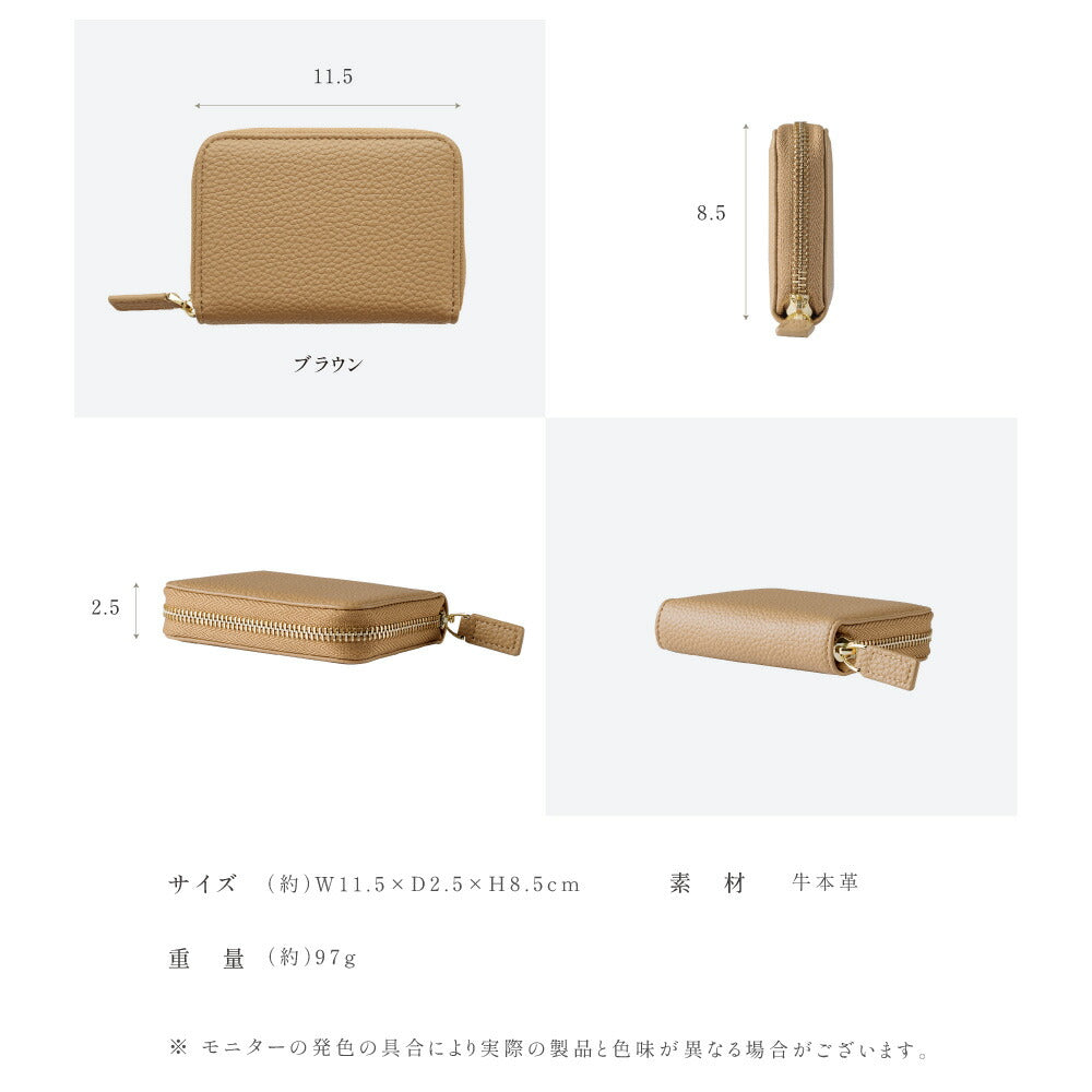 【78%OFF クーポン利用で810円】ミニ財布 レディース 多機能財布 二つ折り財布 本革 牛革 13色 レディース ミニウォレット 小さい財布 小銭入れ ボックス型 カードケース コンパクト 財布 軽い 薄い 磁気 スキミング防止 名刺入れ 可愛い誕生日 l-00045